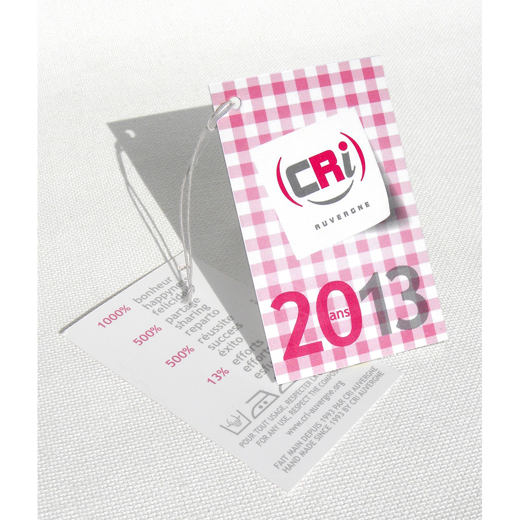 Réalisations etiquette CRI Auvergne